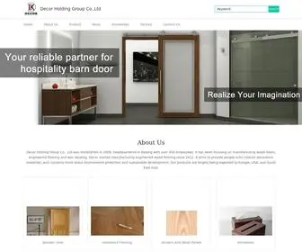 Decorholding.com(Decor Holding Group Co) Screenshot