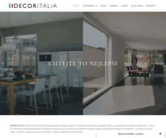 Decoritalia.cz(DECOR ITALIA) Screenshot