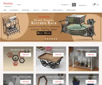 Decorlay.com(Buy Handcrafted Products Online) Screenshot