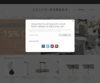 Decormarket.com(Decor Market) Screenshot