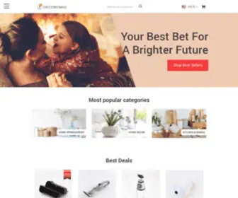 Decoromio.com(Home) Screenshot