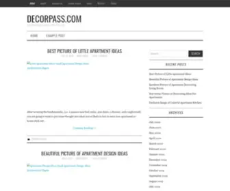 Decorpass.com(decorpass) Screenshot