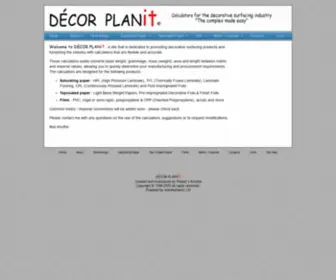Decorplanit.com(Decor Planit home page decorplanit) Screenshot