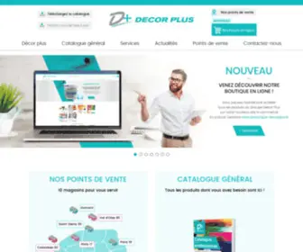 Decorplus.fr(Décor plus) Screenshot