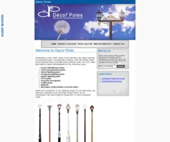 Decorpoles.com.my(Decorative Poles) Screenshot