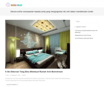 Decors-Online.com(Dekorasi Rumah Dengan Ide Tanpa Batas) Screenshot