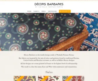 Decorsbarbares.com(Décors) Screenshot