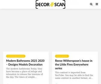 Decorscan.com(Decor Scan) Screenshot