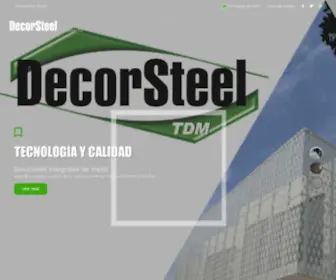 Decorsteel.com(Innovación y diseño) Screenshot