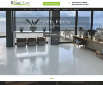 Decorstone.co.za(Our stunning screed flooring will transform your home or office. Visit our website now or call Brad) Screenshot