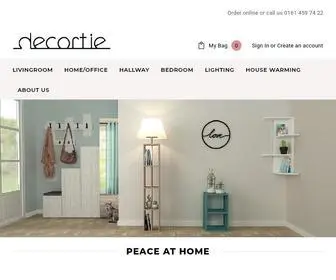 Decortie.co.uk(A Decortie Home) Screenshot