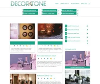 Decortone.com(Decor Tone) Screenshot