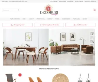 Decoruri.ro(Boutique pentru decorarea casei si cadouri) Screenshot