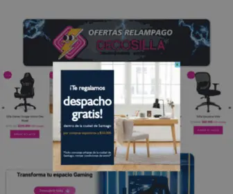 Decosilla.cl(Muebles modernos de oficina) Screenshot