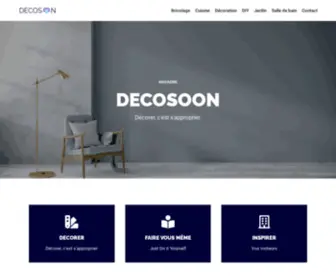 Decosoon.com(Autocollant, sticker mural, stickers enfant pas chers, autocollant design, stickers miroir déco) Screenshot