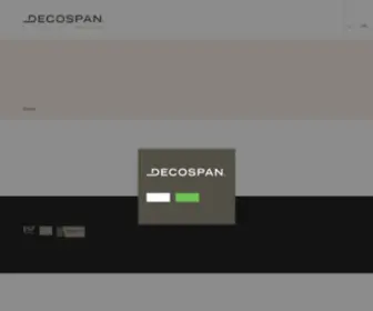 Decospan.com(Uw partner voor totaaloplossingen met hout in interieur) Screenshot