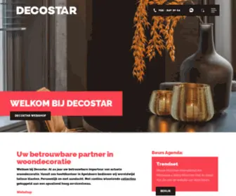 Decostar.nl(Uw betrouwbare partner in woondecoratie) Screenshot