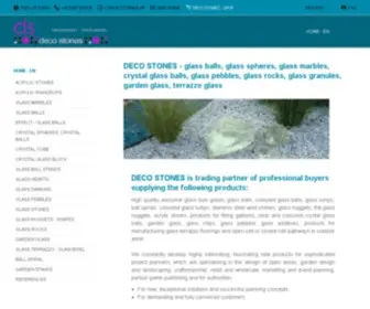 Decostones.de(Buy Glass Balls) Screenshot