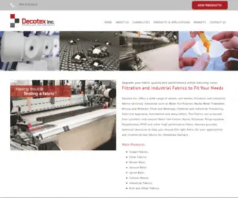 Decotex.com(Decotex) Screenshot