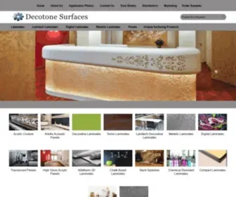 Decotonesurfaces.com(Decotone Surfaces) Screenshot