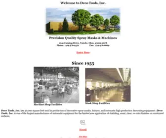 Decotools.com(Deco Tools) Screenshot