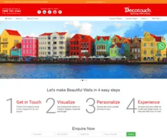 Decotouchpaints.com(Decotouch Paints Limited) Screenshot