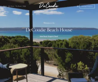 Decoudiebeachhouse.com.au(DeCoudie Beach House) Screenshot