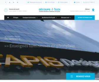 Decoupe-I-Tech.com(Publicité) Screenshot