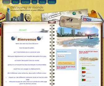 Decouvrezlemonde.fr(Découvrez le monde) Screenshot