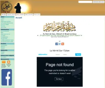 Decouvrirlislam.net(Islam et Christianisme à la lumière des écritures saintes mots clés) Screenshot