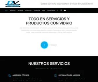 Decovidrioscr.com(Estructuras) Screenshot