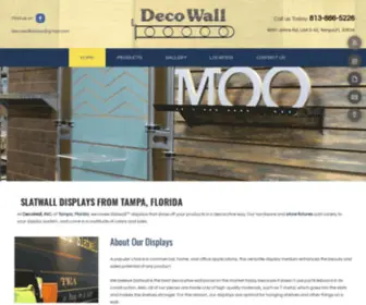 Decowalltampa.com(DecoWall, Inc) Screenshot