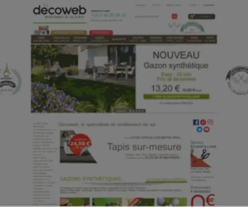 Decoweb.fr(Gazon synthetique) Screenshot