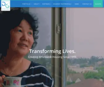 Decro.org(Transforming Lives) Screenshot