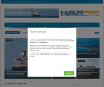 Decruisegids.nl(Alles over cruises) Screenshot