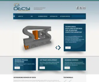 Decsi.net(DECSI INC) Screenshot