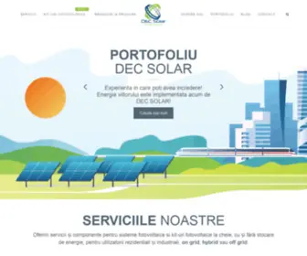 Decsolar.ro(Panouri Fotovoltaice) Screenshot