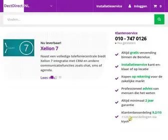 Dectdirect.nl(De telecomspecialist voor MKB en consument) Screenshot