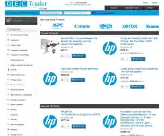 Dectrader.com Screenshot