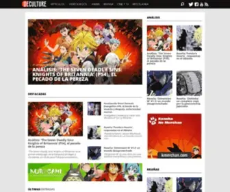 Deculture.es(Anime, manga y videojuegos) Screenshot