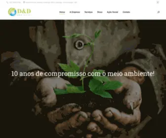 Dedambiental.com.br(D&D Ambiental) Screenshot