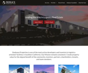 Dedeauxproperties.com(Dedeaux Properties) Screenshot