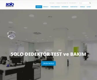 Dedektortest.com(Solo Dedektör Test Sistemleri) Screenshot