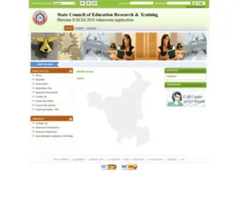 Dedharyana.org(Haryana D.Ed) Screenshot
