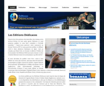 Dedicaces.ca(Editions Dédicaces) Screenshot