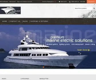 Dedicatedmarineelectric.com(Dedicated Marine Electric Inc) Screenshot