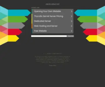 Dedicated.net(dedicated) Screenshot