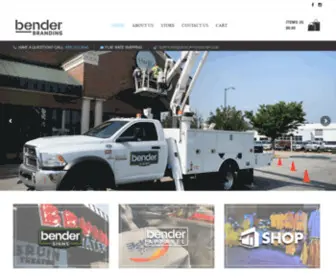 Dedicationgear.com(Bender BrandingBender Branding) Screenshot