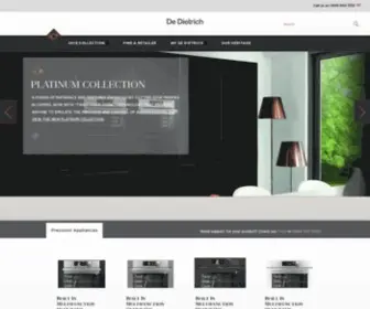 Dedietrich.co.uk(De Dietrich) Screenshot