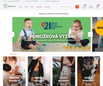Dedoles.cz(Každý náš produkt v naší nabídce bez kompromisů splňuje dvě vlastnosti) Screenshot